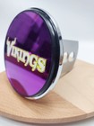 Laser Cut Metal Hitch Cover - Nfl - Minnesota Vikings - Truck Hitch Cover