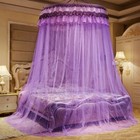 Kid Baby Bed Canopy Bedcover Mosquito Net Curtain Bedding Baby Round Dome Tent