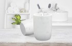 Toothbrush Holder Polyresin Toothbrush Organizer Stand multi-functional Tooth   