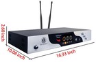 5000w Digital Karaoke Amplifier Sound Processor W  Wireless Mics   Bluetooth