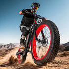 1500w 26  Fat Tire Electric Bikes For Adults 34mph 60miles City Mountain E-bike