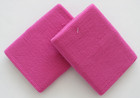 Nike Dri-fit Basketball Wristbands 4  Adult Pinkfire black