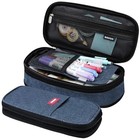 Large Capacity Pencil Case Zipper Pen Bag School Student Organizer Pouch Bag New