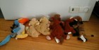 Vintage Disney Store Lion King Plush Lot Of 6 Simba Nala Timon Pumbaa Zazu Kovu