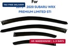 Yqautec Window Visors Rain Guards Shield Compatible With 2015-2021 Subaru Wrx  W