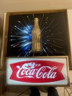 Coca-cola 1959 Vintage Electric Lighted Sign W  Bottle Graphic  Drink Coca-cola