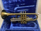 Vintage Besson Stratford Trumpet W  Case Accessories Made In England