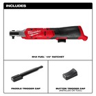 Milwaukee 3052-20 M12 Fuel 1 4 Inch Ratchet Baretool New  Authorized Usa Dealer
