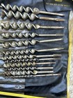 Vintage Stanley Bit Braces 2101-8   2101-10- Bell System With Auger Bits 