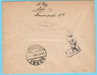 Latvia 1918  German Occup  Ober Ost  R  Cover Riga To Borna Censored Uk 538