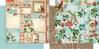 Graphic 45 Time To Flourish   12 x12  Paper Pad  Stickers   Chipboad Ships Free 