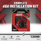 Ds18 Ak4 Complete 4 Gauge Cca Amplifier Installation Wiring Kit