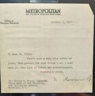 President Theodore Roosevelt Signed   Autograph Letter Psa dna Authentic 