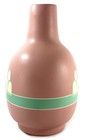 Vintage Vase Pottery South Western Native Pink Turquoise Hand Painted 12   