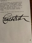 Charlton Heston Signed Autograph Signature Personal Letter Wishing For Recovery