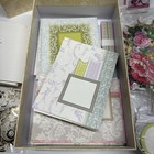 Anna Griffin Pretty Pop Up Card Making Kit Embossing Die Open Box 40 Cards New