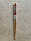 Japanese Multi Color Famous Cranes swans Chopsticks W  Free Silk Holder