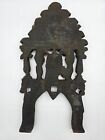 Antique Ganesh Kavadi Panel Wood Carved Temple Hang Lord India Bird Hindu Rare