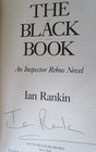 Signed 1st 1st Ed  the Black Book  An Inspector Rebus Novel  Ian Rankin Hb W dj