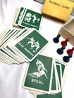 Vintage 1949 Parker Brothers Baseball Card Game As Is Original Box