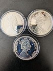 3 X Gibraltar 2008   5 Five Pound Silver Proof  Lest We Forget  28 28g  0 925 Ag