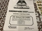 Vtg  Kenner Mega Force Skorpion  Armored Assault Launcher