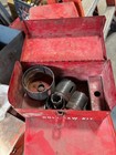 Vintage Milwaukee Hole Saw Kit Circular Dozer Metal Box Components  Made In Usa
