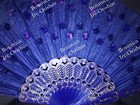 Abanico  Fan Azul Para Yemaya Religion Yoruba Ifa Santeria