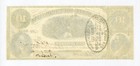 1861  10 The Bank Of The State Of South Carolina Note - Civil War Era Au