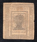 January 1  1776 1s One Shilling Delaware Colonial Currency Note