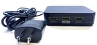 Rocketfish 2-output Hdmi Splitter With 4k And Hdr Pass-through Black Rf-g1603