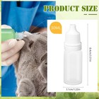 50 Pcs Plastic Dropper Bottles Squeezable Eye Liquid Dropper With Caps And Pl   