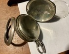 Antique 18 Size Fahys  Pocket Watch Case Coin Silver Triple Hinged  