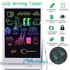 13 5  Portable Lcd Writing Tablet Drawing Board Erasable Notepad Pad For Kids