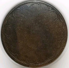 Nd Canada Large One Cent Glossy Ag Brown Coin -king George V Km 21 Free Post