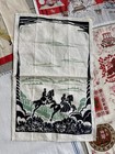 Vintage Linen Kitchen   Tea Towels Set Of 5 Multicolor Novelty