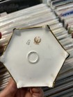 Antique Rs Prussia Porcelain Hexagon Lady Jar 