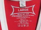 Mark Bell Classic Power Singlet  large  Red With White Trim New   discontinued  