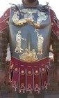 Medieval Armor Roman Muscle Cuirass Armor Knight Breastplate With Skirt   Suit