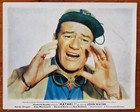 Hatari Original 1962 British Foh Lobby Card Still Set - John Wayne