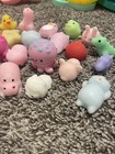 Squishy Mochi 30 Pieces Used Great Condition  Comes With Container 
