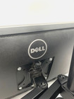 Dual Dell 20  2k Monitors With Adjustable Base