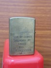 Vintage 1967-68 Zippo Lighter Vietnam War  cu Chi  1967-1968 Engraved Map