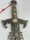 Decorative Medieval Fantasy Dagger W  Ornate Sheath   Chain Display Knife