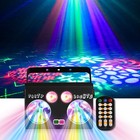Led Strobe Stage Light Laser Projector Rgb Dmx Dj Disco Party Ktv Show Lighting