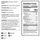 Organic Cacao Beans     Non-gmo  Keto  Vegan  Dry  Bulk     By Food To Live