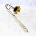 V bach Stradivarius Model 12 Tenor Trombone Used With Semi Hard Case Mouthpiece