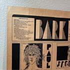 Jefferson Airplane Bark 1971 Original Lyric Sheet   Bag     Vintage Album Ephemera