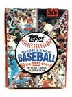 1981 1985 Topps Baseball Card   empty   Wax Box For Display Ex Condition 
