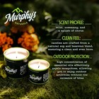 Murphy s Naturals Mosquito Bug Repellent Candles For Outdoor Patio  Citronella  
